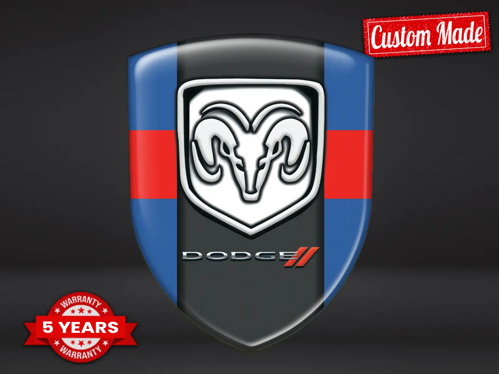 Dodge Vinilos Auto Resistentes Máximo Estilo Deporte Pro